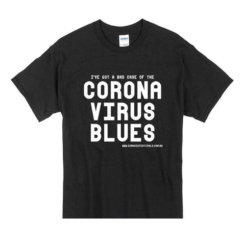 Tshirt - Corona Virus Blues